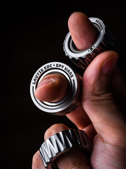 EDC Mechanic E-section ring fidget spinner