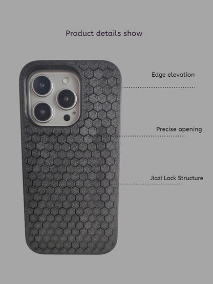 3D-printed chainmail-style phone case