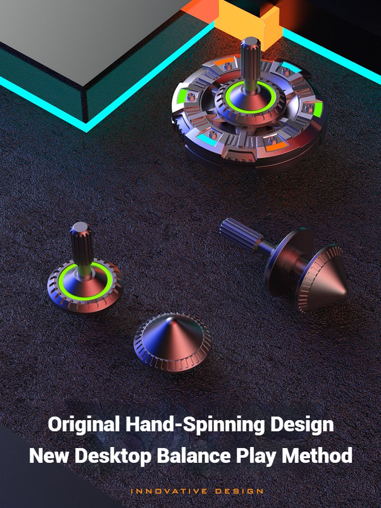 Metal Glow-in-the-Dark & Haptic Coin & Fidget Spinner