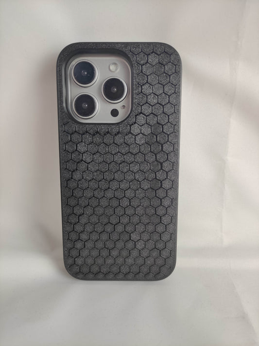 3D-printed chainmail-style phone case