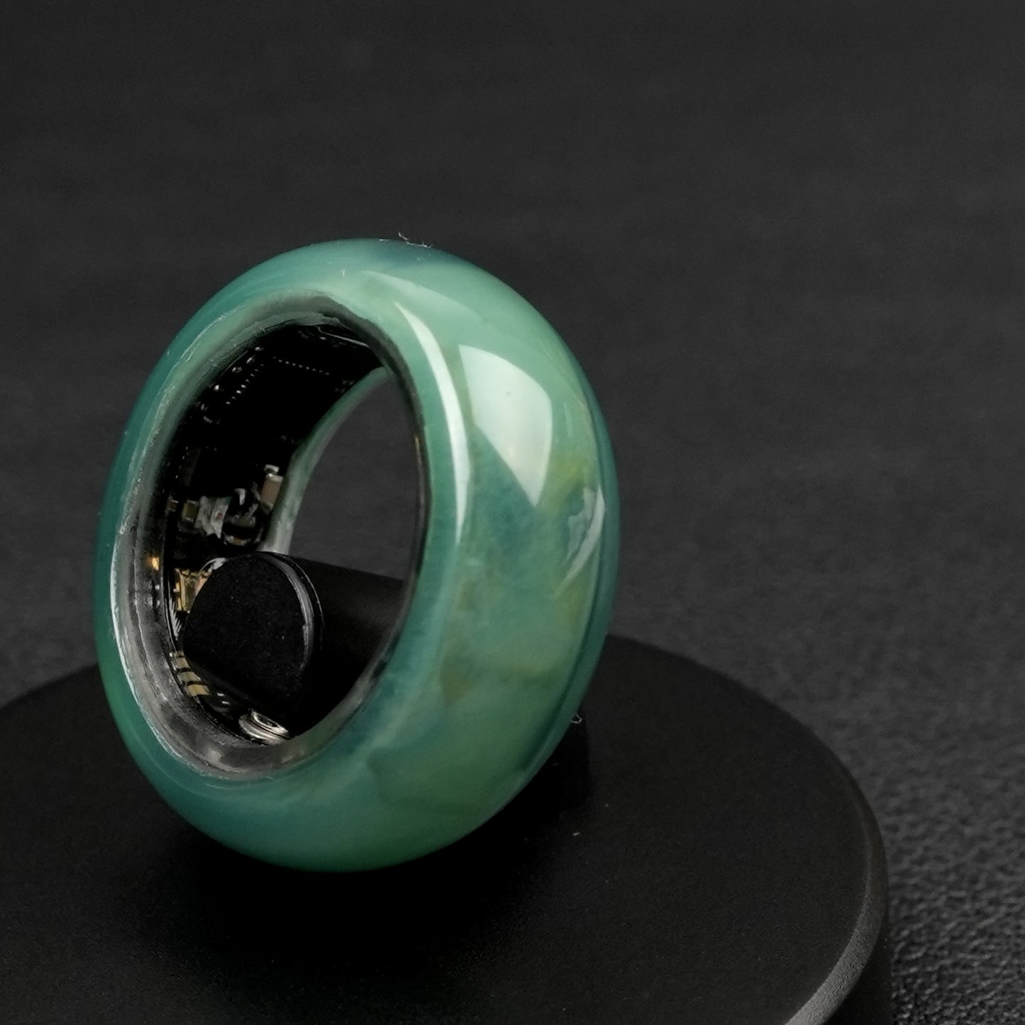 Jade Ceramic Smart Ring Ring