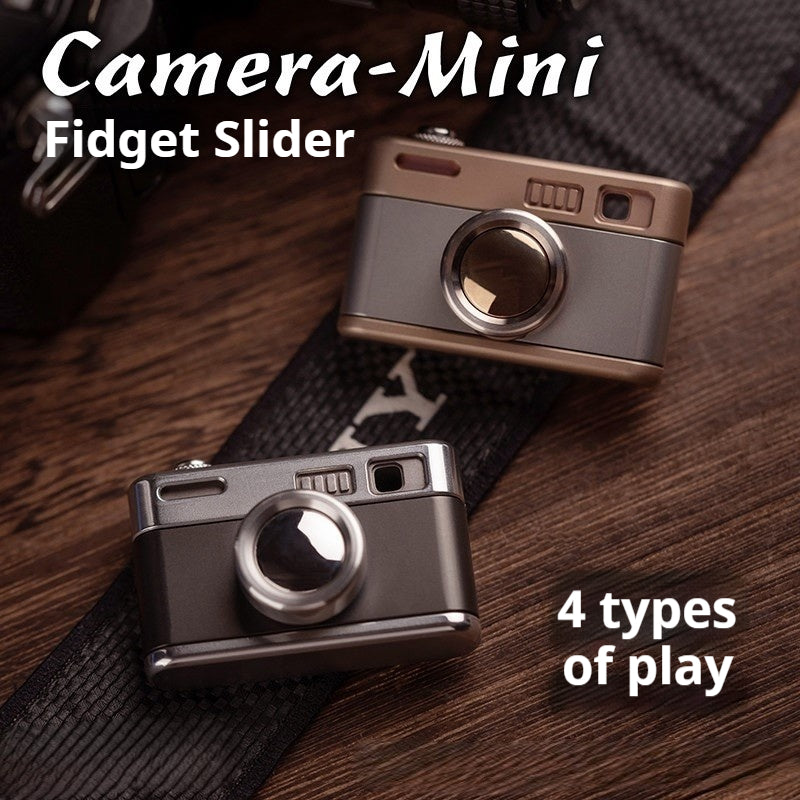 EDC stress-relief toy camera Fidget Slider