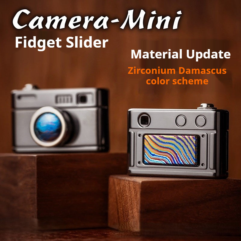 EDC stress-relief toy camera Fidget Slider