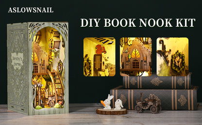 DIY Book Nook Kit 3D Wooden Puzzle (Dorothy's Journey)