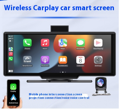 CarPlay Car MP5 Multimedia Player with Auto Projection Driving Recorder and Navigation.