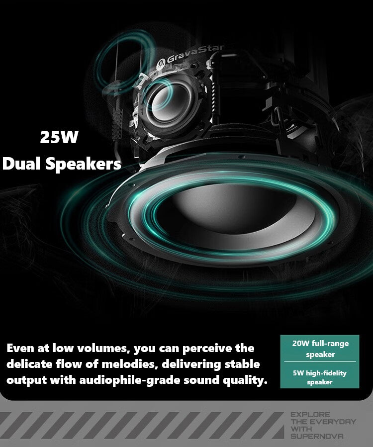 G5 Scorpion Mech Bluetooth Speaker - Home Subwoofer Sound System