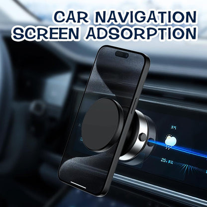 Car mounted magnetic phone holder