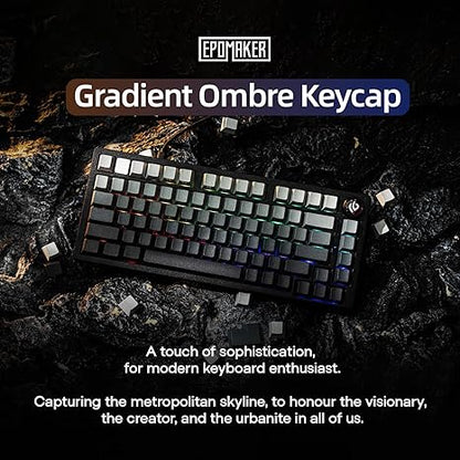 EPOMAKER Urban 133 keys Keycaps Set for Gaming Keyboard