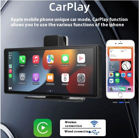 CarPlay Car MP5 Multimedia Player with Auto Projection Driving Recorder and Navigation.