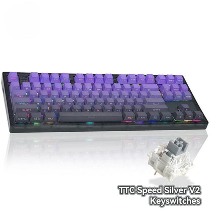 MK-870 Purple Qi Rising keyboard