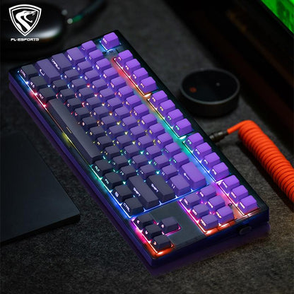 MK-870 Purple Qi Rising keyboard