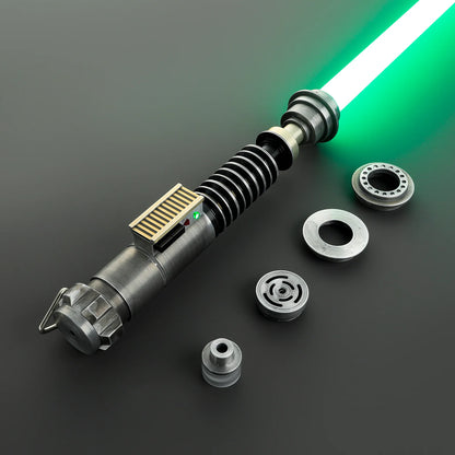 LIGHTSABER WEATHERED LUKE LSW LIGHT SABER V5 EP8 FX FORCE XENOPIXEL 3.0 SABER HILT