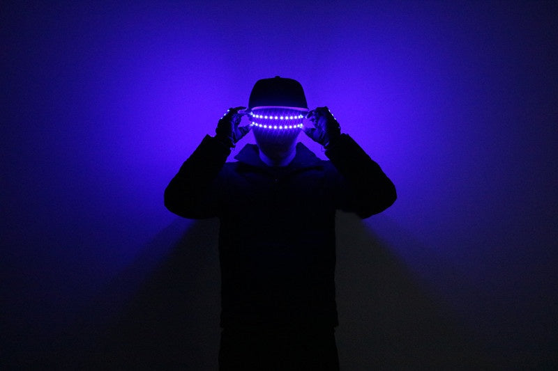 Stage LED light-up gloves