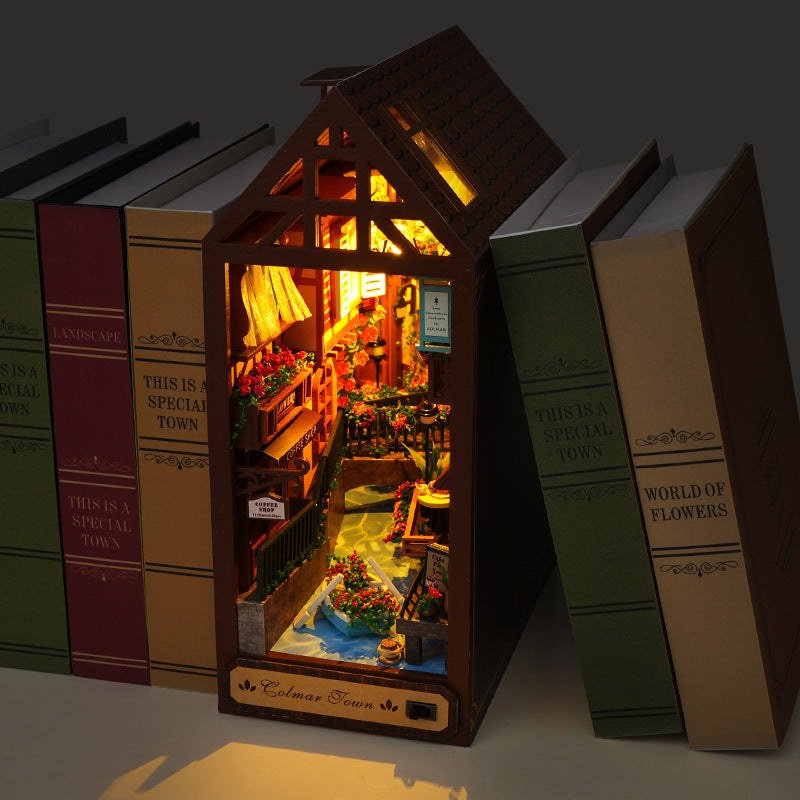 DIY Book Nook: Near Future Cyberpunk Style