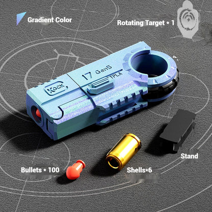 Mini stress relief toy pistol fidget toy