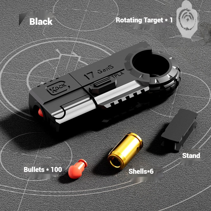 Mini stress relief toy pistol fidget toy