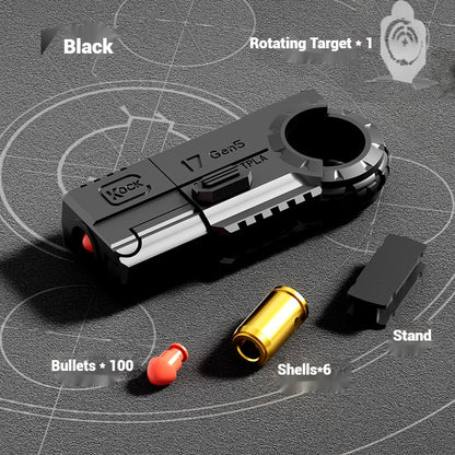 Mini stress relief toy pistol fidget toy