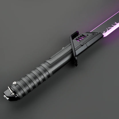 LIGHTSABER DARKSABER BLACK SISTH INSPIRED BLACK PIXEL BLADE HILT 32CM