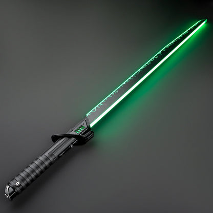 LIGHTSABER DARKSABER BLACK SISTH INSPIRED BLACK PIXEL BLADE HILT 32CM