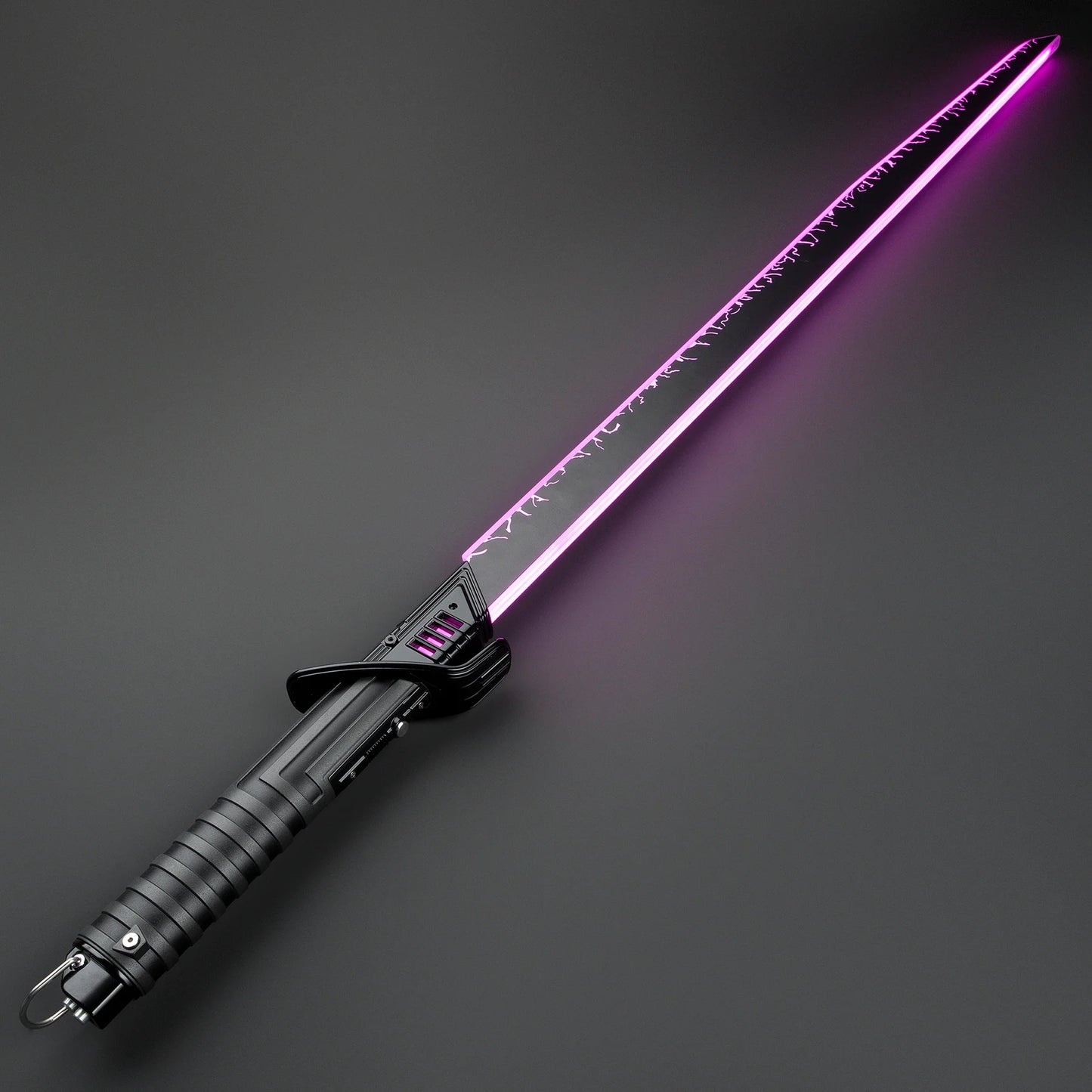 LIGHTSABER DARKSABER BLACK SISTH INSPIRED BLACK PIXEL BLADE HILT 32CM